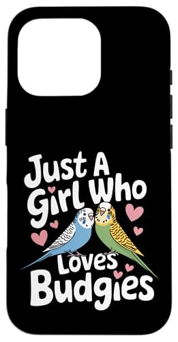 Sittich Just A Girl Who Loves Wellensittich Hülle für iPhone 16 Pro Sittich Just A Girl Who Loves Wellensittich Hülle für iPhone 16 Pro von Parakeet Budgie Bird Animal
