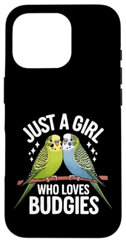 Sittich Just A Girl Who Loves Wellensittich Hülle für iPhone 16 Pro Sittich Just A Girl Who Loves Wellensittich Hülle für iPhone 16 Pro von Parakeet Budgie Bird Animal