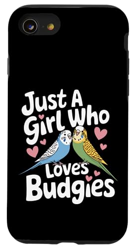 Sittich Just A Girl Who Loves Wellensittich Hülle für iPhone SE (2020) / 7 / 8 von Parakeet Budgie Bird Animal