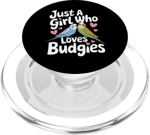 Sittich Just A Girl Who Loves Wellensittich PopSockets PopGrip für MagSafe Sittich Just A Girl Who Loves Wellensittich PopSockets PopGrip für MagSafe von Parakeet Budgie Bird Animal