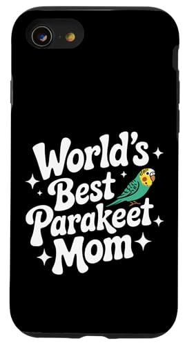Sittich World's Best Sittich Mom Hülle für iPhone SE (2020) / 7 / 8 von Parakeet Budgie Bird Animal