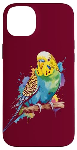 Aquarell Wellensittich Arbeit Wellensittich Hülle für iPhone 14 Plus Aquarell Wellensittich Arbeit Wellensittich Hülle für iPhone 14 Plus von Parakeet Lover Gifts & Budgie Tees