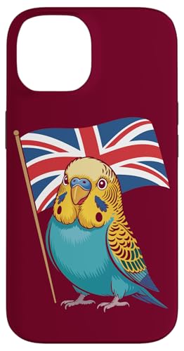 Britischer Wellensittich, Wellensittich, Großbritannien Hülle für iPhone 14 von Parakeet Lover Gifts & Budgie Tees