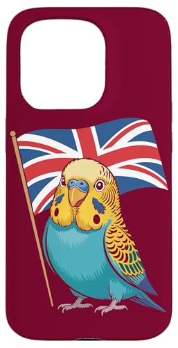 Britischer Wellensittich, Wellensittich, Großbritannien Hülle für iPhone 15 Pro Britischer Wellensittich, Wellensittich, Großbritannien Hülle für iPhone 15 Pro von Parakeet Lover Gifts & Budgie Tees