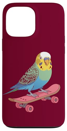 Skating Wellensittich Skateboard Wellensittich Hülle für iPhone 13 Pro Max Skating Wellensittich Skateboard Wellensittich Hülle für iPhone 13 Pro Max von Parakeet Lover Gifts & Budgie Tees