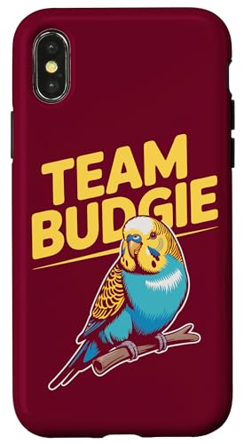 Team Wellensittich Hülle für iPhone X/XS Team Wellensittich Hülle für iPhone X/XS von Parakeet Lover Gifts & Budgie Tees