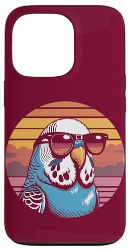 Vintage Wellensittich Sonnenbrille Wellensittich Hülle für iPhone 13 Pro von Parakeet Lover Gifts & Budgie Tees
