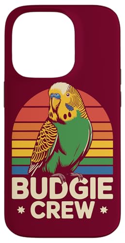 Wellensittich Besitzer Wellensittich Crew Hülle für iPhone 14 Pro von Parakeet Lover Gifts & Budgie Tees