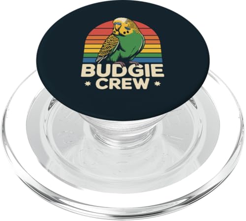 Wellensittich Besitzer Wellensittich Crew PopSockets PopGrip für MagSafe von Parakeet Lover Gifts & Budgie Tees