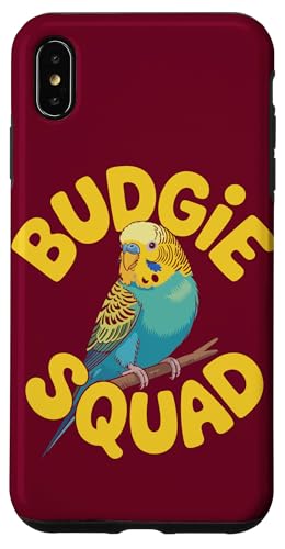 Wellensittich Besitzer Wellensittich Squad Hülle für iPhone XS Max von Parakeet Lover Gifts & Budgie Tees
