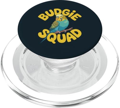 Wellensittich Besitzer Wellensittich Squad PopSockets PopGrip für MagSafe von Parakeet Lover Gifts & Budgie Tees
