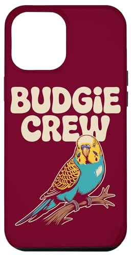 Wellensittich Crew Hülle für iPhone 12 Pro Max von Parakeet Lover Gifts & Budgie Tees