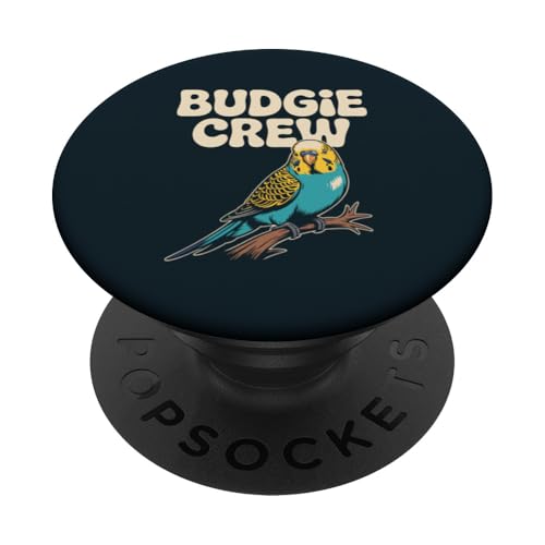 Wellensittich Crew PopSockets Klebender PopGrip von Parakeet Lover Gifts & Budgie Tees
