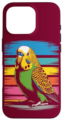 Wellensittich Kunstwerk Wellensittich Hülle für iPhone 16 Pro Wellensittich Kunstwerk Wellensittich Hülle für iPhone 16 Pro von Parakeet Lover Gifts & Budgie Tees