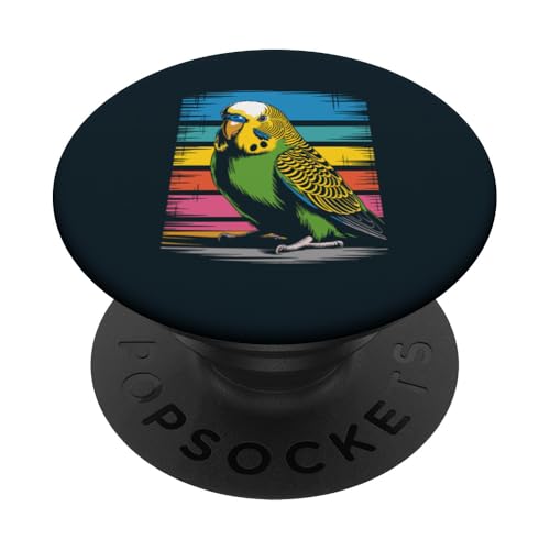 Wellensittich Kunstwerk Wellensittich PopSockets Klebender PopGrip Wellensittich Kunstwerk Wellensittich PopSockets Klebender PopGrip von Parakeet Lover Gifts & Budgie Tees