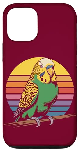 Wellensittich Retro Wellensittich Hülle für iPhone 12/12 Pro Wellensittich Retro Wellensittich Hülle für iPhone 12/12 Pro von Parakeet Lover Gifts & Budgie Tees