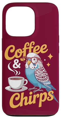 Wellensittich Sittich Kaffee Chirps Wellensittich Hülle für iPhone 13 Pro von Parakeet Lover Gifts & Budgie Tees