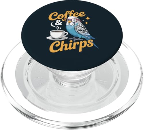 Wellensittich Sittich Kaffee Chirps Wellensittich PopSockets PopGrip für MagSafe Wellensittich Sittich Kaffee Chirps Wellensittich PopSockets PopGrip für MagSafe von Parakeet Lover Gifts & Budgie Tees