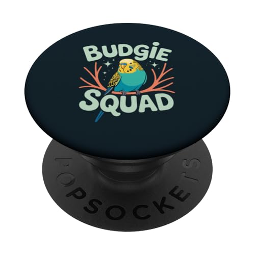 Wellensittich Squad Sittich Wellensittich PopSockets Klebender PopGrip Wellensittich Squad Sittich Wellensittich PopSockets Klebender PopGrip von Parakeet Lover Gifts & Budgie Tees