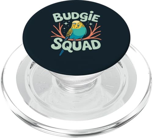 Wellensittich Squad Sittich Wellensittich PopSockets PopGrip für MagSafe von Parakeet Lover Gifts & Budgie Tees