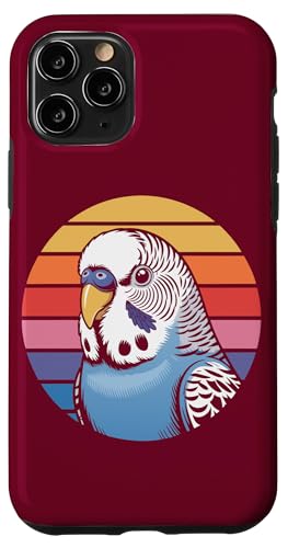 Wellensittich Vintage Blue Wellensittich Hülle für iPhone 11 Pro von Parakeet Lover Gifts & Budgie Tees