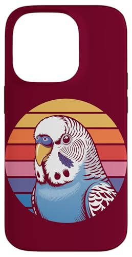 Wellensittich Vintage Blue Wellensittich Hülle für iPhone 14 Pro von Parakeet Lover Gifts & Budgie Tees