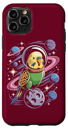 Weltraum-Sittich Astronaut Wellensittich Hülle für iPhone 11 Pro von Parakeet Lover Gifts & Budgie Tees