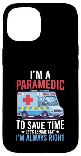 EMS EMT First Responder Retired Sanitäter Hülle für iPhone 15 EMS EMT First Responder Retired Sanitäter Hülle für iPhone 15 von Paramedic Gifts for Men