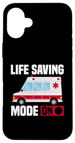 EMS EMT First Responder Retired Sanitäter Hülle für iPhone 16 Plus EMS EMT First Responder Retired Sanitäter Hülle für iPhone 16 Plus von Paramedic Gifts for Men