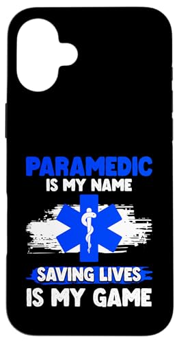 EMS EMT First Responder Retired Sanitäter Hülle für iPhone 16 Plus EMS EMT First Responder Retired Sanitäter Hülle für iPhone 16 Plus von Paramedic Gifts for Men
