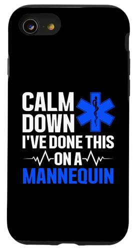 EMS EMT First Responder Retired Sanitäter Hülle für iPhone SE (2020) / 7 / 8 von Paramedic Gifts for Men