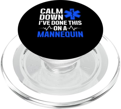 EMS EMT First Responder Retired Sanitäter PopSockets PopGrip für MagSafe EMS EMT First Responder Retired Sanitäter PopSockets PopGrip für MagSafe von Paramedic Gifts for Men