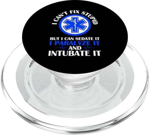 EMS EMT First Responder Retired Sanitäter PopSockets PopGrip für MagSafe EMS EMT First Responder Retired Sanitäter PopSockets PopGrip für MagSafe von Paramedic Gifts for Men