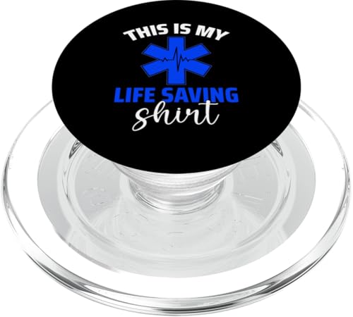 EMS EMT First Responder Retired Sanitäter PopSockets PopGrip für MagSafe EMS EMT First Responder Retired Sanitäter PopSockets PopGrip für MagSafe von Paramedic Gifts for Men