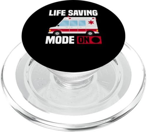 EMS EMT First Responder Retired Sanitäter PopSockets PopGrip für MagSafe EMS EMT First Responder Retired Sanitäter PopSockets PopGrip für MagSafe von Paramedic Gifts for Men