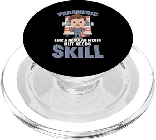 EMS EMT First Responder Retired Sanitäter PopSockets PopGrip für MagSafe EMS EMT First Responder Retired Sanitäter PopSockets PopGrip für MagSafe von Paramedic Gifts for Men