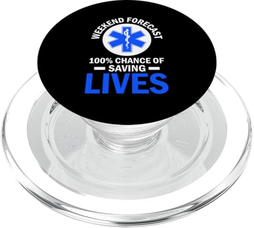 EMS EMT First Responder Retired Sanitäter PopSockets PopGrip für MagSafe EMS EMT First Responder Retired Sanitäter PopSockets PopGrip für MagSafe von Paramedic Gifts for Men