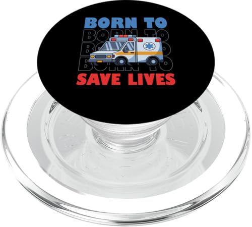 EMS EMT First Responder Retired Sanitäter PopSockets PopGrip für MagSafe EMS EMT First Responder Retired Sanitäter PopSockets PopGrip für MagSafe von Paramedic Gifts for Men