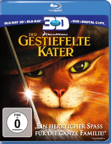 Der Gestiefelte Kater (+ Blu-ray + DVD + Digital Copy) [Blu-ray 3D] von Paramount (Universal Pictures)