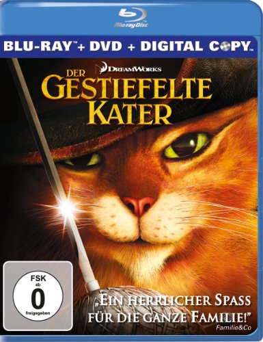 Der gestiefelte Kater, 1 Blu-ray + Digital Copy: USA von Paramount Home Entertainment