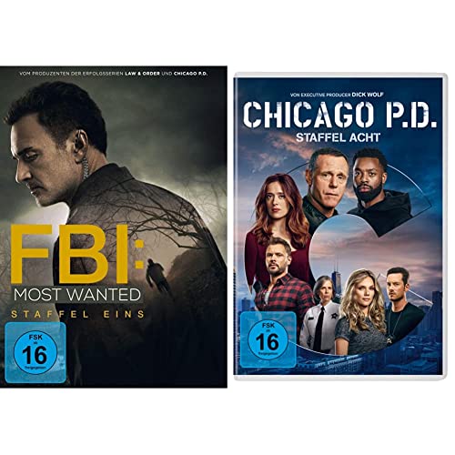 FBI: Most Wanted - Staffel 1 [4 DVDs] & Chicago P.D. - Season 8 [4 DVDs] von Paramount (Universal Pictures)
