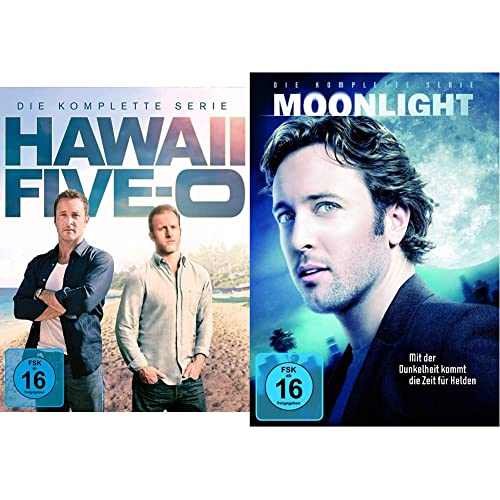 Hawaii Five-0 - Die komplette Serie [61 DVDs] & Moonlight - Die komplette Serie [4 DVDs] von Paramount (Universal Pictures)