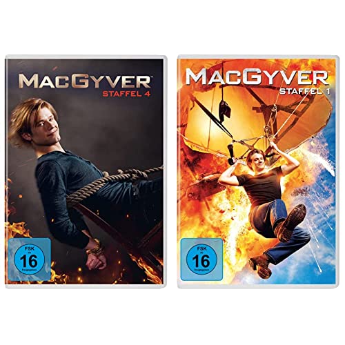 MacGyver - Staffel 4 [3 DVDs] & MacGyver - Staffel 01 (DVD) von Paramount (Universal Pictures)