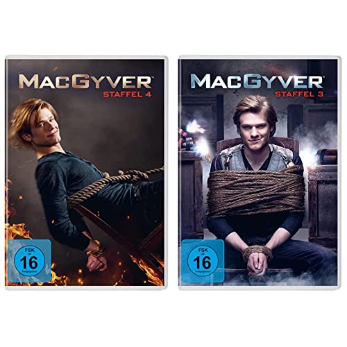 MacGyver - Staffel 4 [3 DVDs] & MacGyver - Staffel 03 (DVD) von Paramount (Universal Pictures)