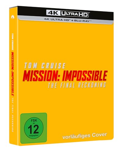 Mission: Impossible - The Final Reckoning – Limited Steelbook [4K UHD + Blu-ray + Bonus Blu-ray] exklusiv bei Amazon.de von Paramount (Universal Pictures)