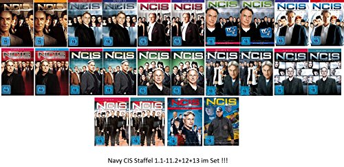 Navy CIS Staffel 1 bis 13 (1.1 - 11.2 + 12 + 13) im Set - Deutsche Originalware [78 DVDs] von Paramount (Universal Pictures)