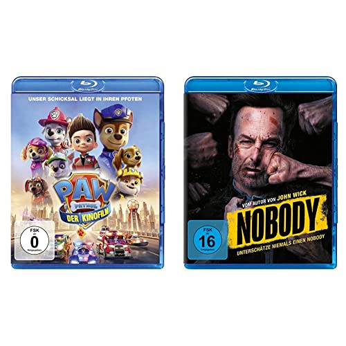 Paw Patrol: Der Kinofilm [Blu-ray] & NOBODY [Blu-ray] von Paramount (Universal Pictures)