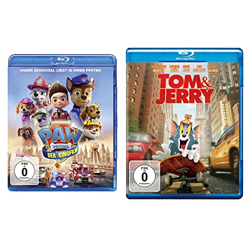 Paw Patrol: Der Kinofilm [Blu-ray] & Tom & Jerry [Blu-ray] von Paramount (Universal Pictures)