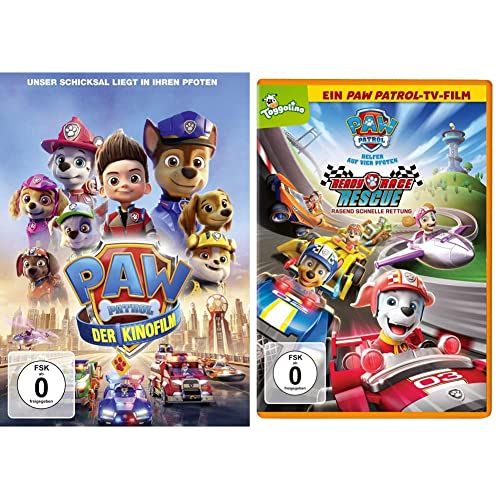 Paw Patrol: Der Kinofilm & Paw Patrol - Ready Race Rescue: Rasend schnelle Rettung von Paramount (Universal Pictures)