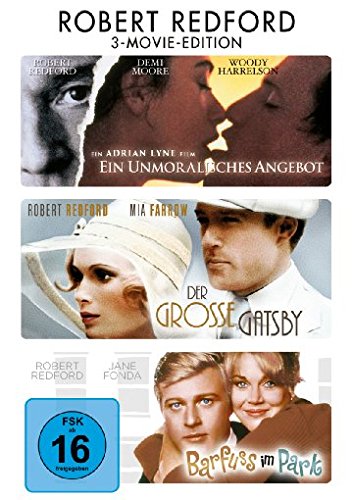 Robert Redford ( Ein unmoralisches Angebot / Der Grosse Gatsby / Barfuss im Park ) [3 DVDs] von Paramount (Universal Pictures)